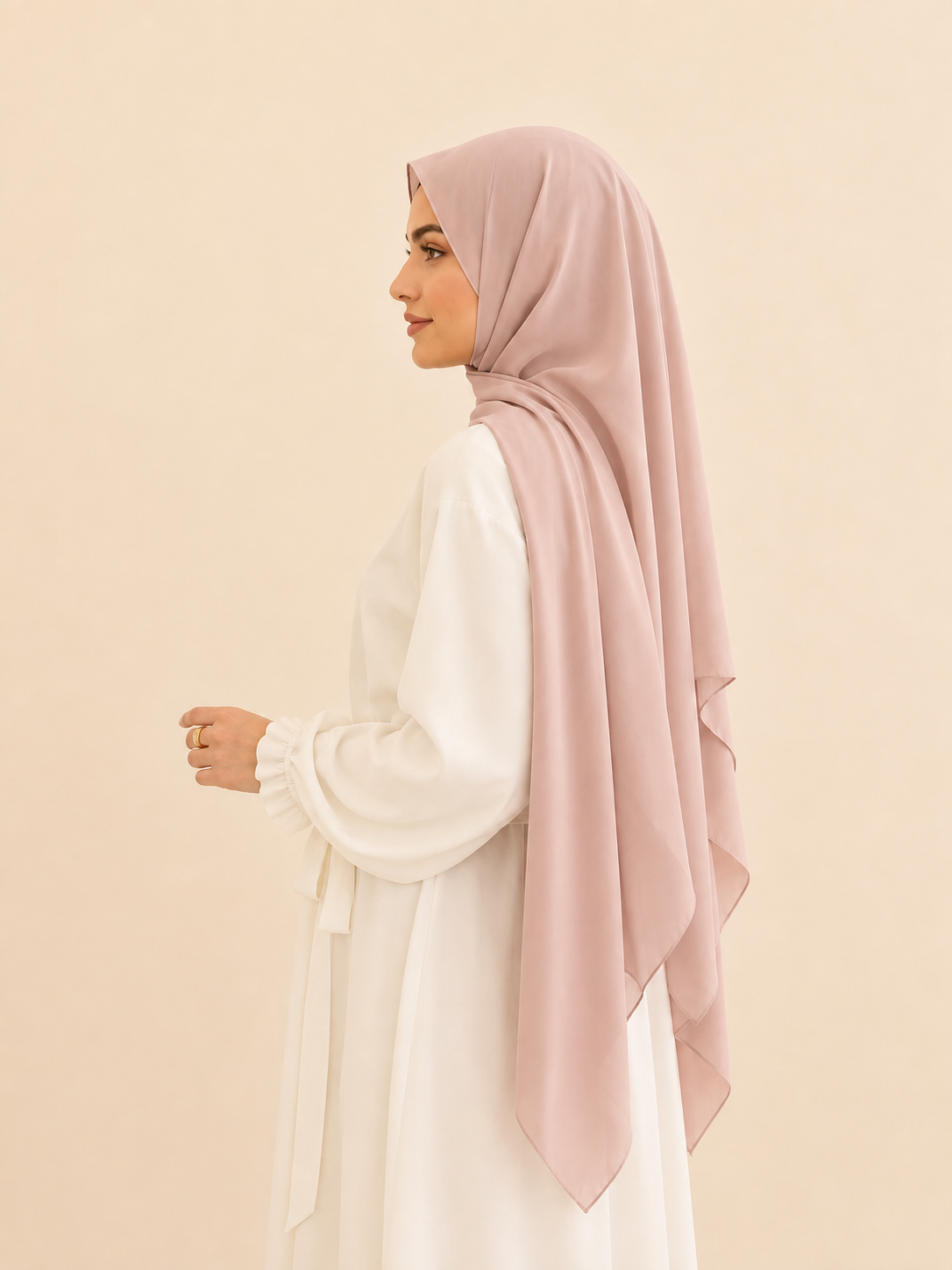 Krepp Hijab