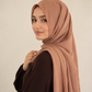 Krepp Hijab