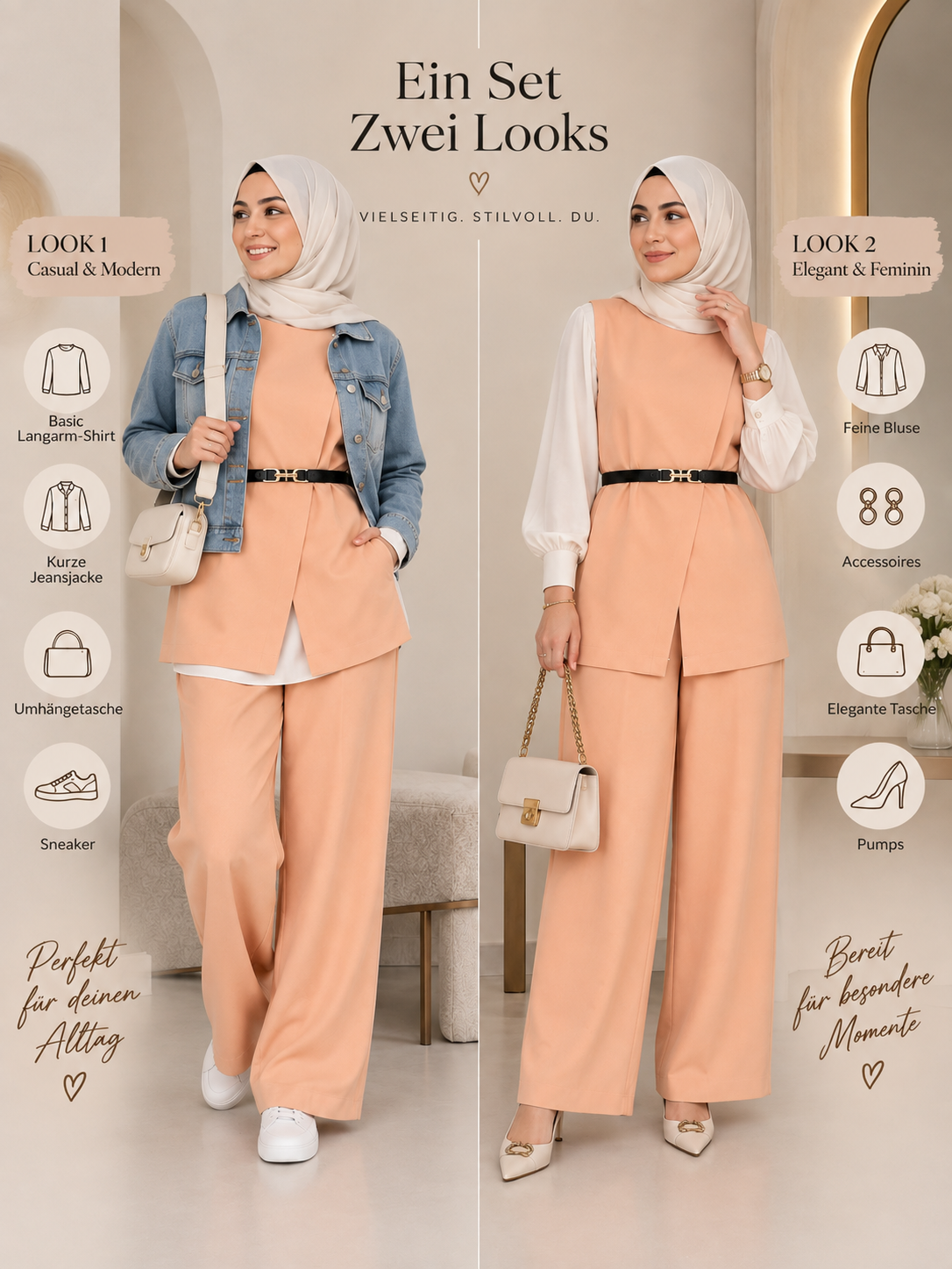 Weste + Hose Set
