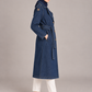 Mantel im Denim Look