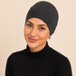 Viskose Bonnet – anthrazit