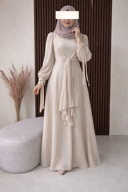 Yasmina Abendkleid Steinfarbe