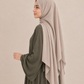 Krepp Hijab