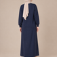 Long-Sleeve Basic Dress