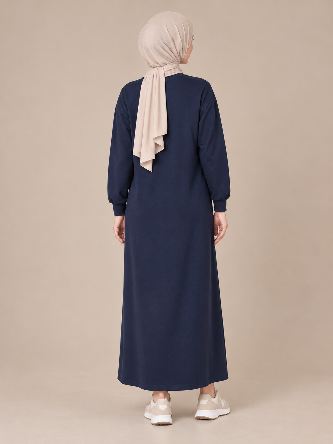 Long-Sleeve Basic Dress
