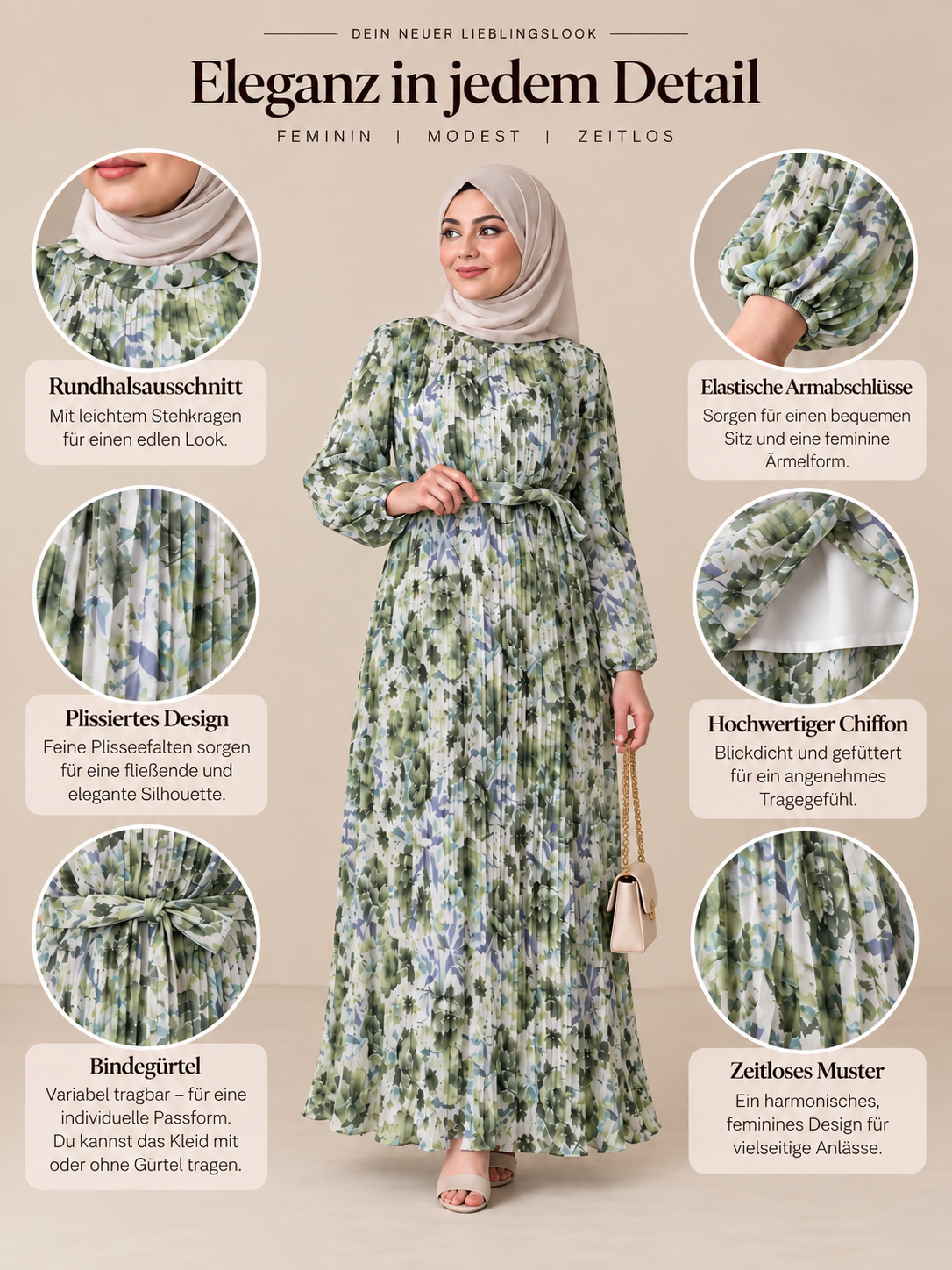 Plisseekleid