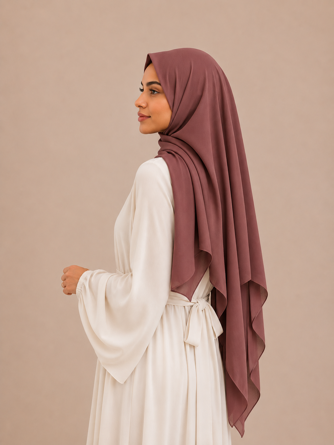 Krepp Hijab