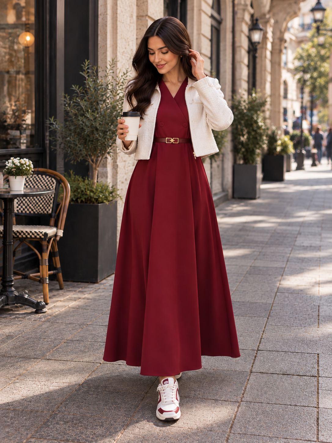 Blusenkleid