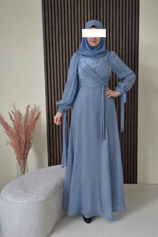 Yasmina Abendkleid pastelblau