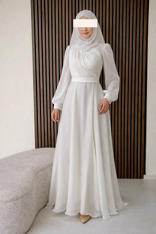 Faray Abendkleid weiß