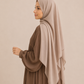 Krepp Hijab