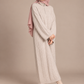 Strickkleid mit Kragen